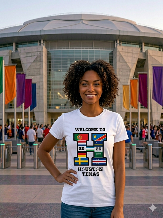 Houston 2026 World Football/Soccer Tournament T-Shirt