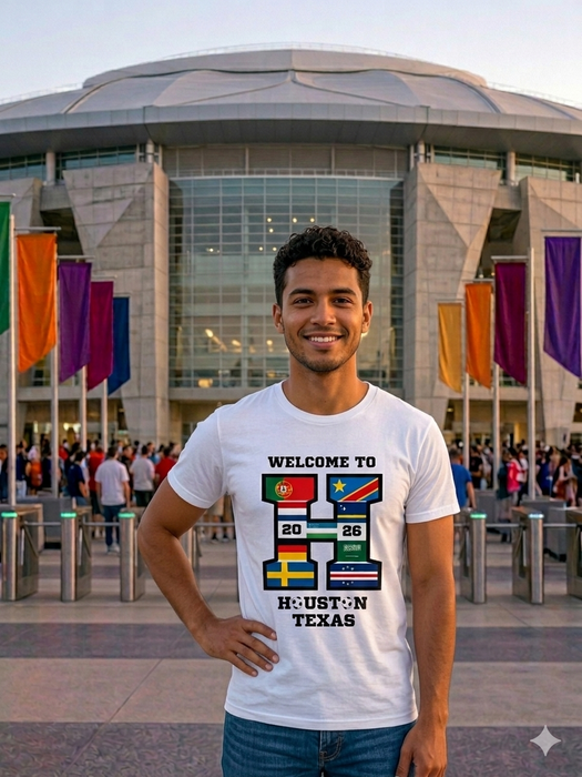 Houston 2026 World Football/Soccer Tournament T-Shirt