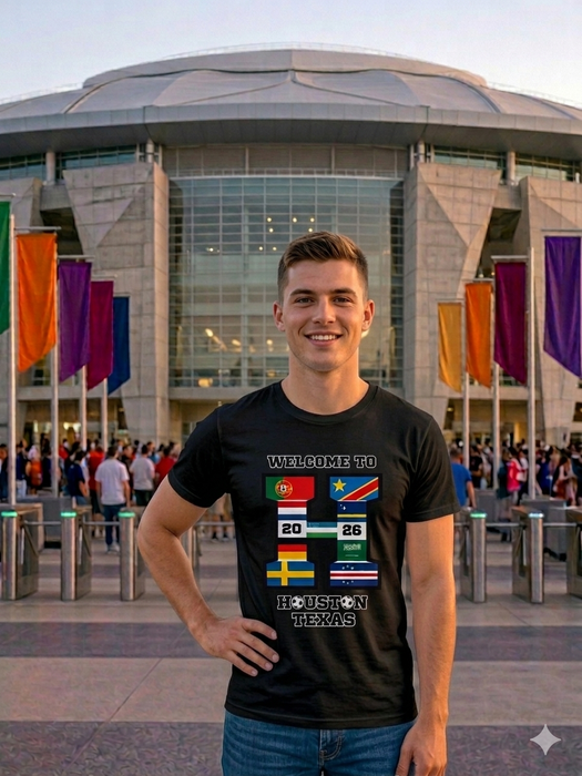 Houston 2026 World Football/Soccer Tournament T-Shirt