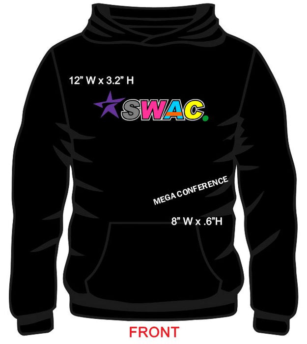 *JUST ARRIVED-SWAC MULTI-COLORED HOODIES